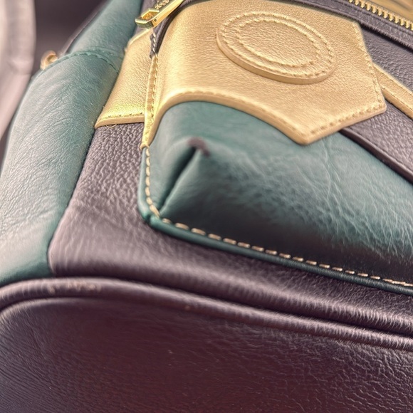 Loungefly x Loki Mini Backpack Thor God of Mischief Gold Disney Marvel - Picture 5 of 7